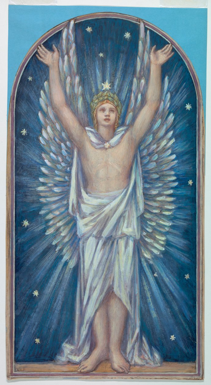 Şekil için çalışma by Francis Augustus Lathrop