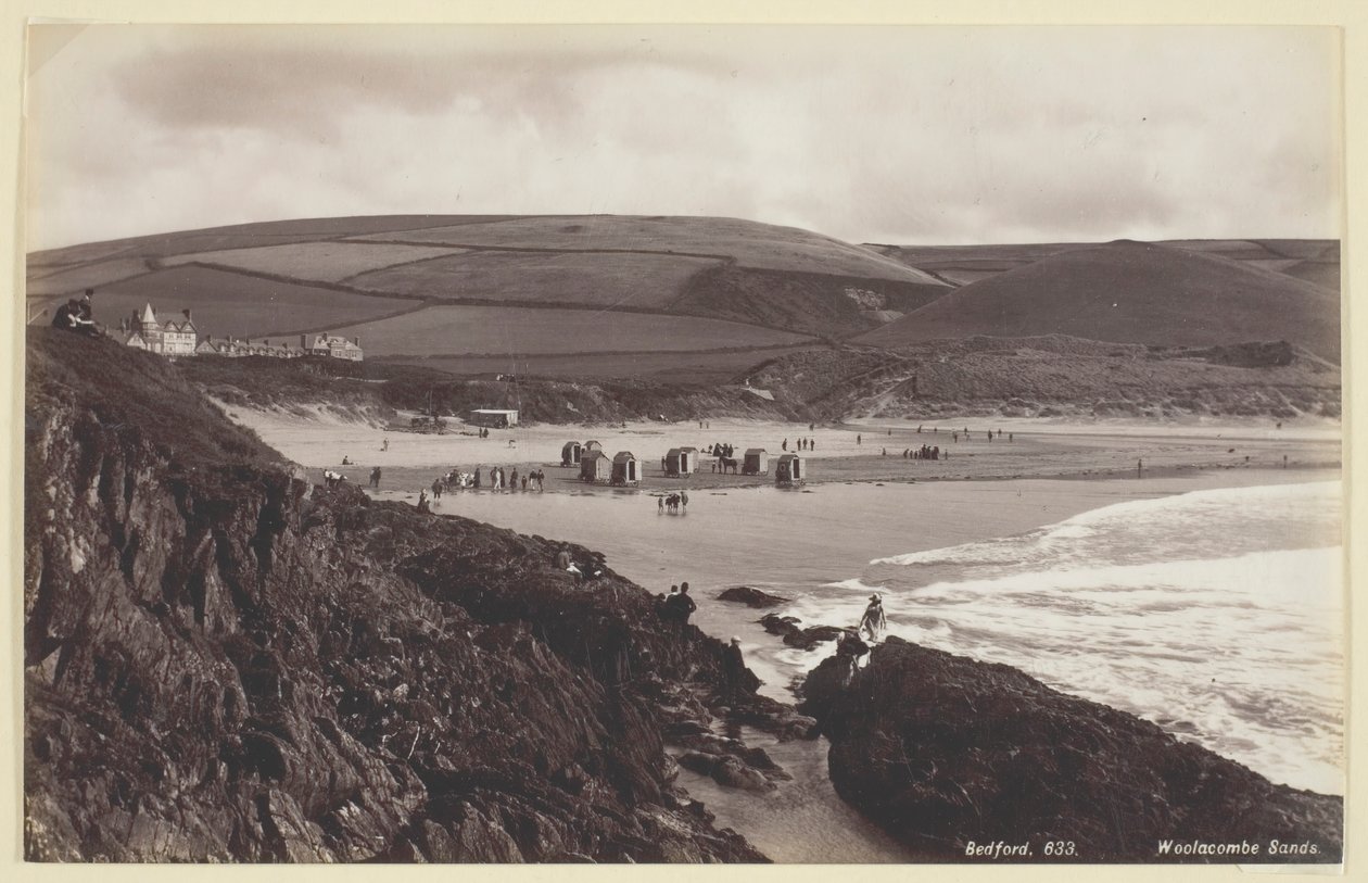 Woolacombe Kumları, 186094. by Francis Bedford