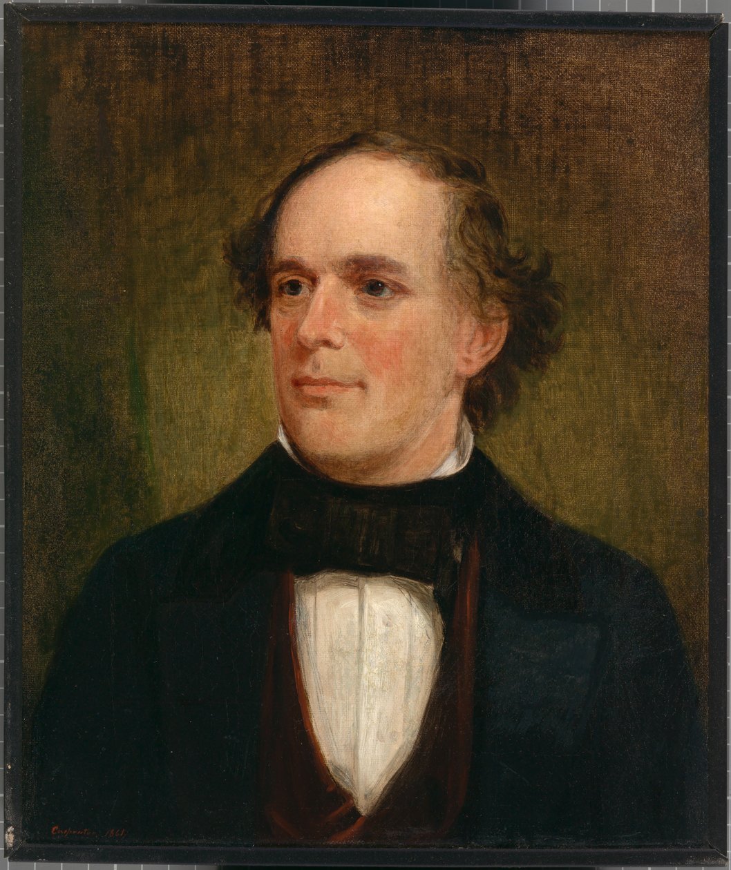 Somon P. Chase, 1861. by Francis Bicknell Carpenter