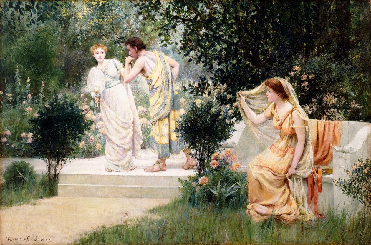 yasak öpücük by Francis Coates Jones
