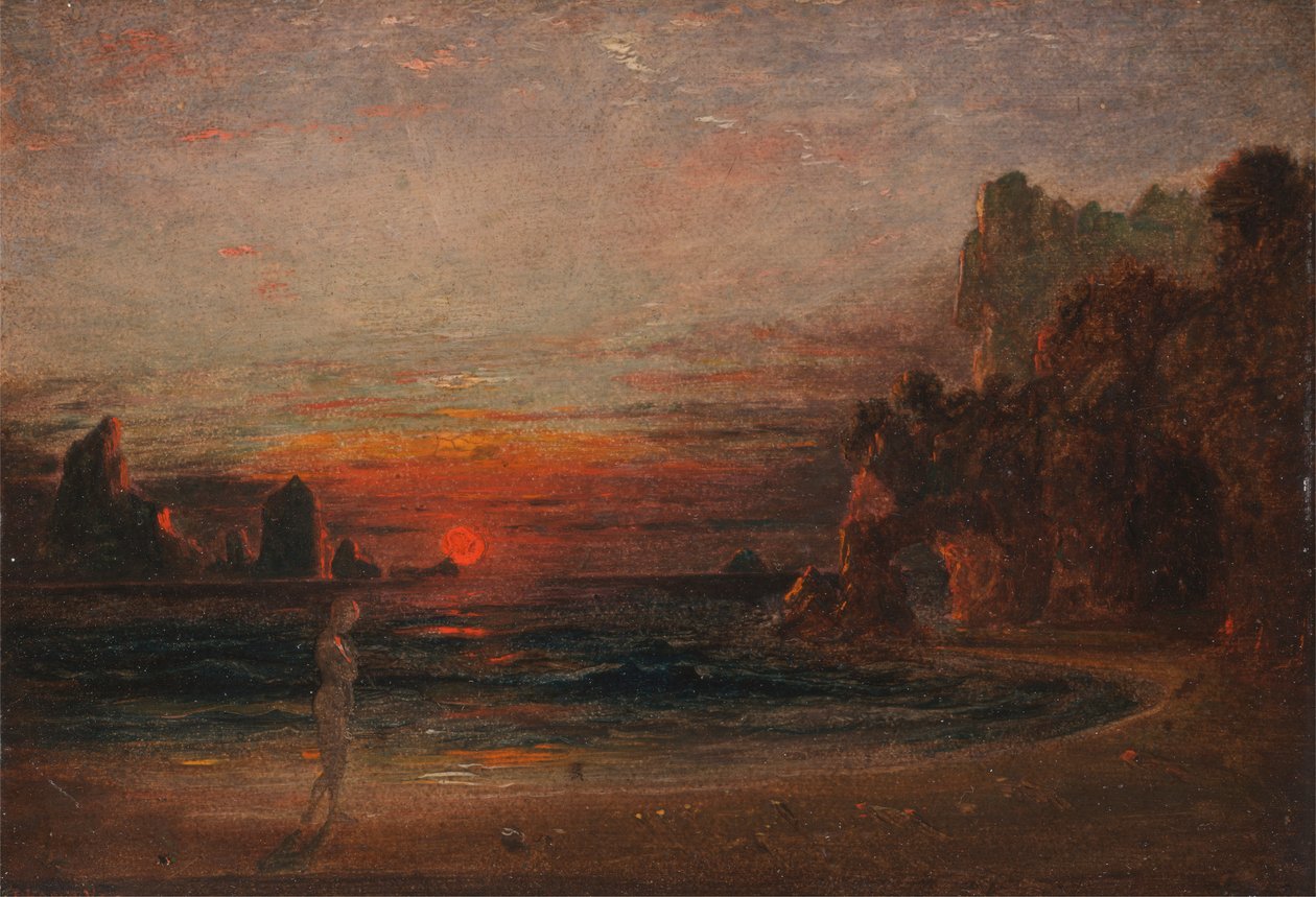 'Calypso's Grotto' Çalışması by Francis Danby
