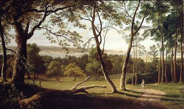 Powderham Malikanesi, Devon by Francis Danby