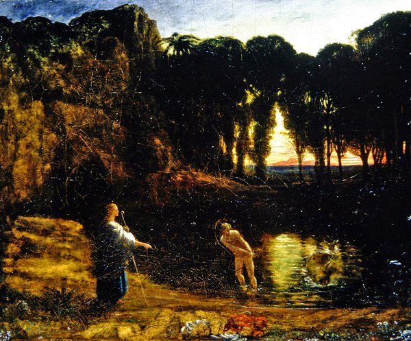Tobias ve Balık by Francis Danby