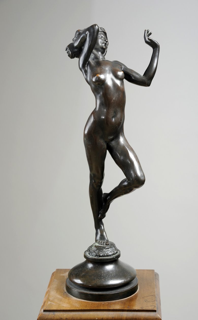 Bacchante, c.1907 (bronz) by Francis Derwent Wood