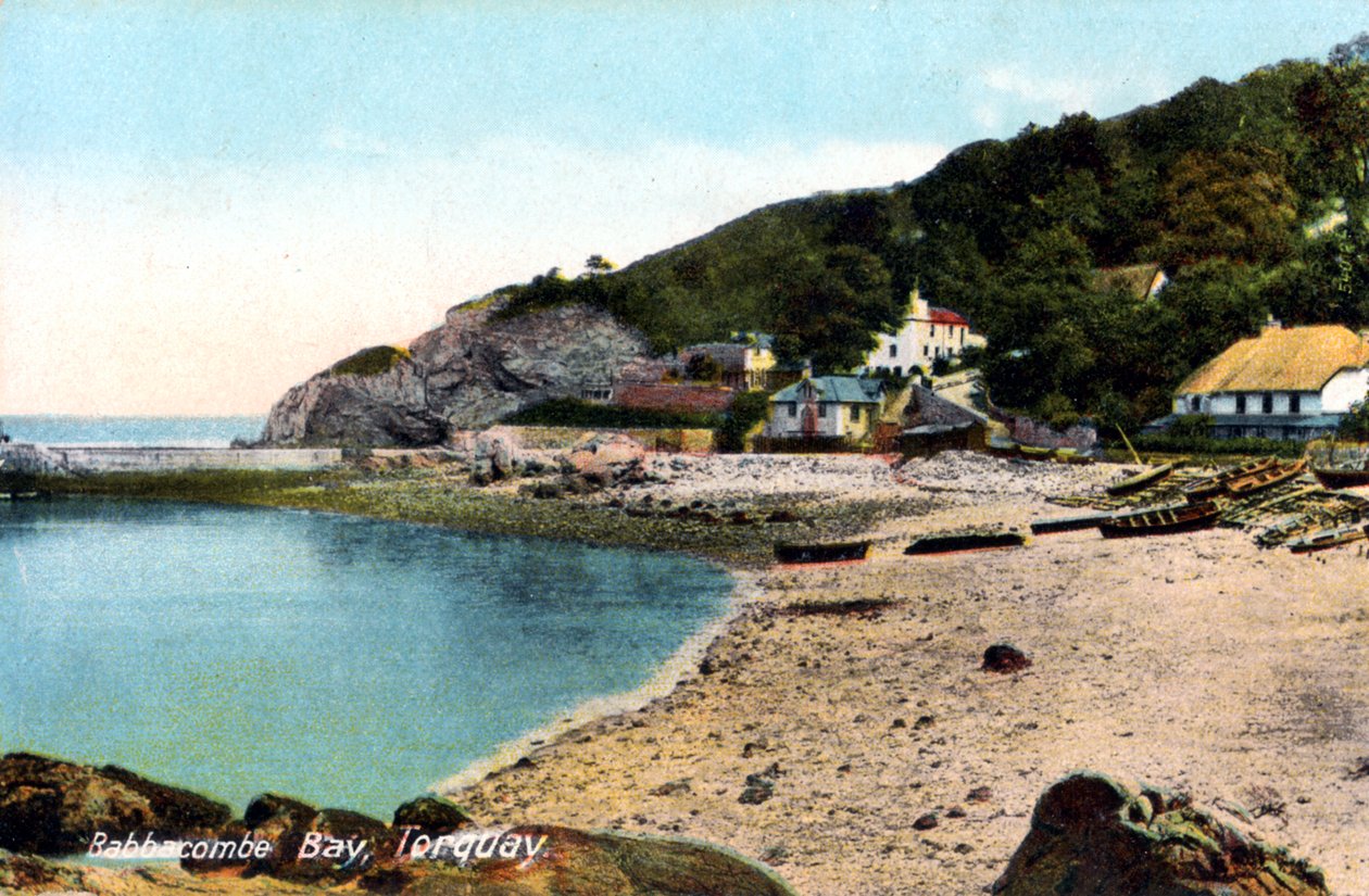 Babbacombe körfezi, Torquay, Devon, 20. yüzyıl by Francis Frith