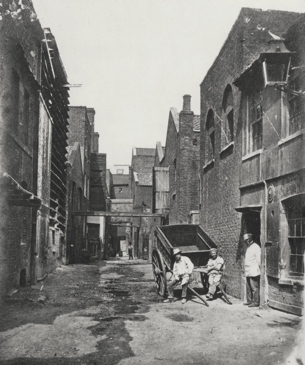 Aşağı Ön Sokak, Lambeth, 1860 dolayları by Francis Frith