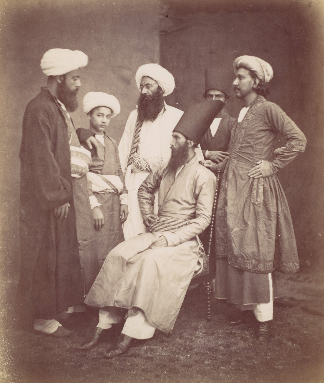 Altı Doğu Hintli Adam, 1870