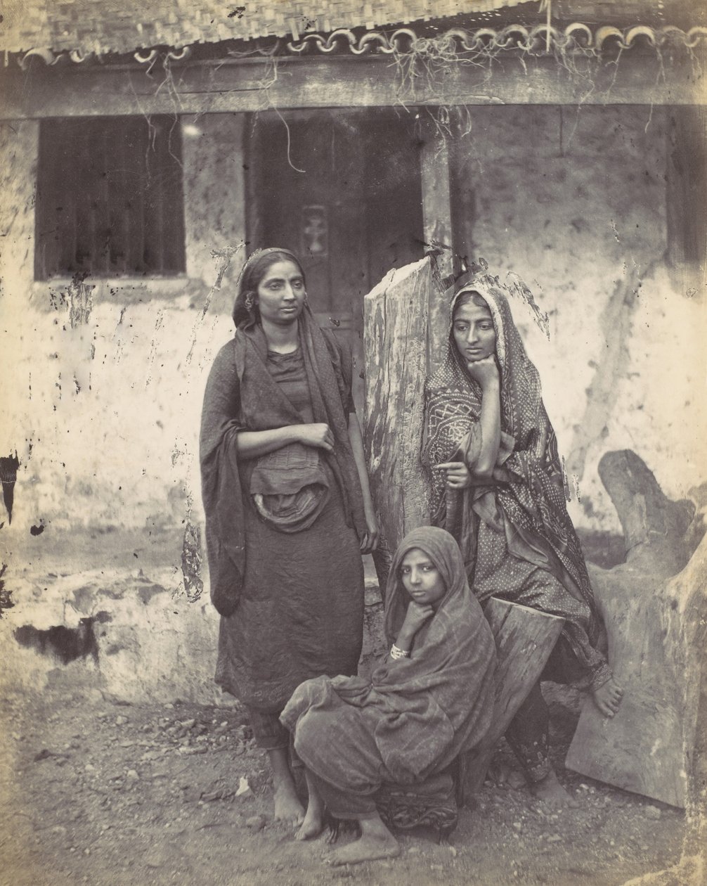 Üç Doğu Hintli Kadın, 1870