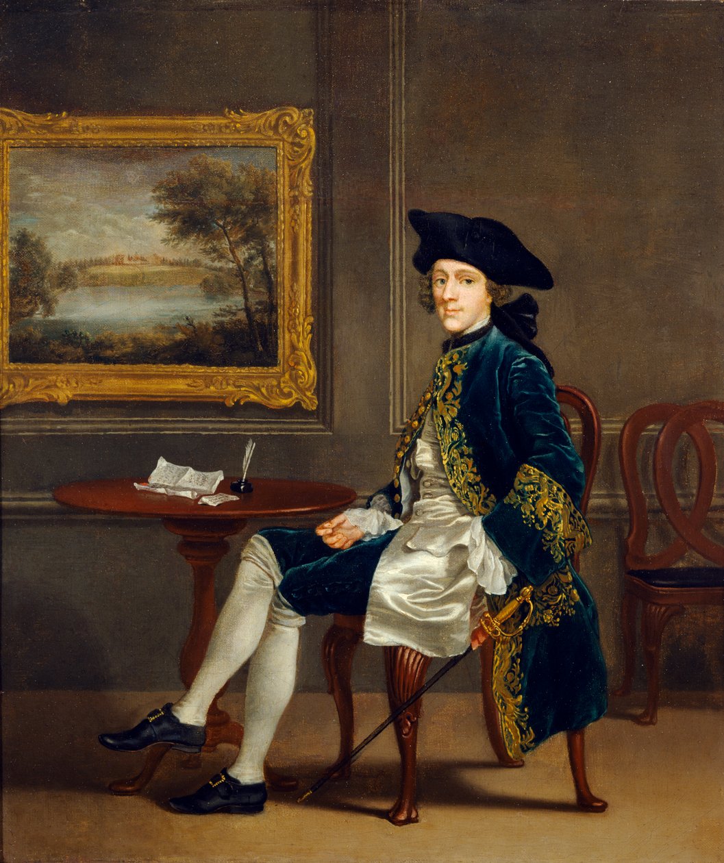 John Conyers (tuval üzerine yağlıboya) by Francis Hayman