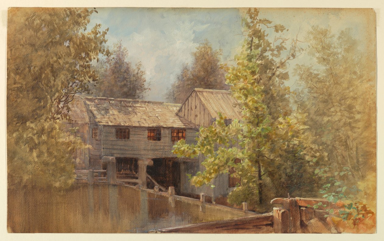 Eski Grist Değirmeni by Francis Hopkinson Smith