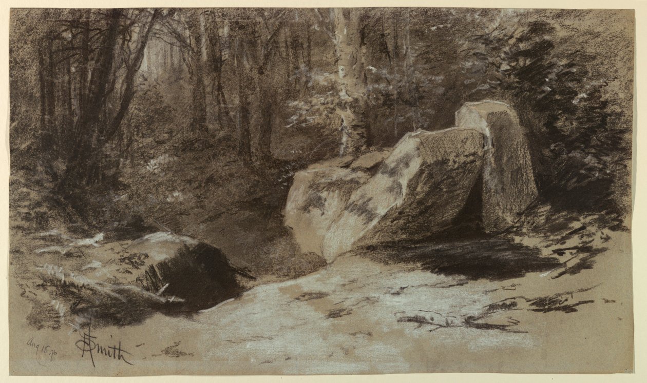 Ormandaki Kayalar by Francis Hopkinson Smith