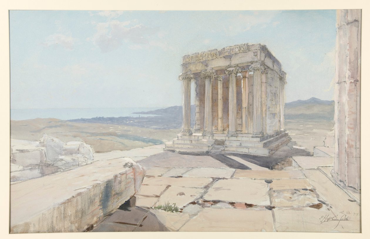Kanatsız Zafer Tapınağı by Francis Hopkinson Smith