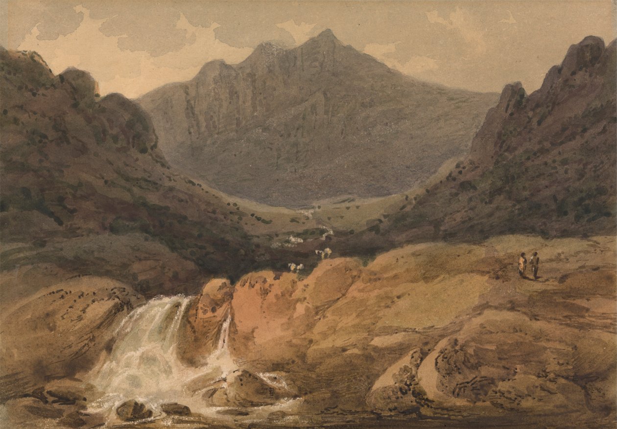 Cader Idris, Kuzey Galler by Francis Nicholson