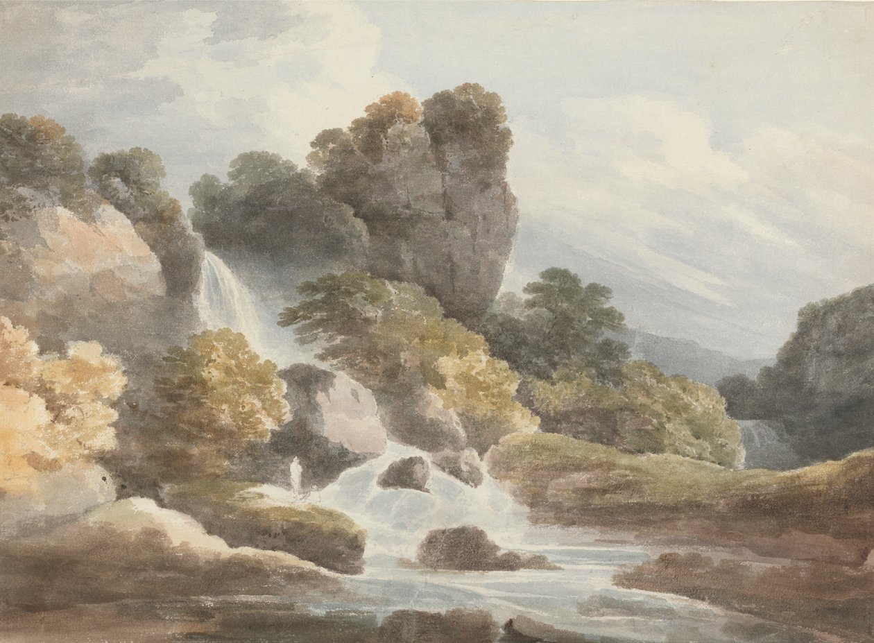 Şelale by Francis Nicholson
