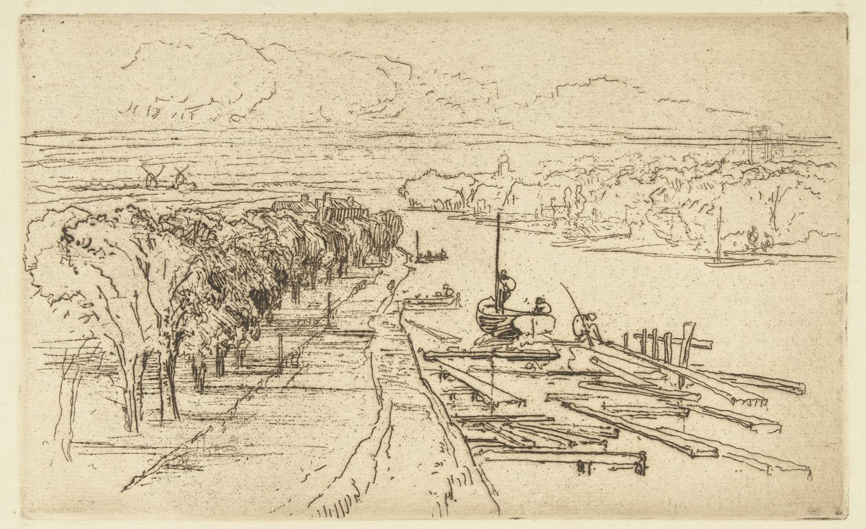 Amstel Amstel II by Francis Seymour Haden (Sir)