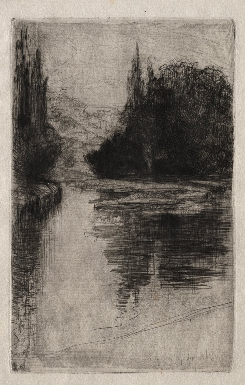 Akşam, 1864. by Francis Seymour Haden