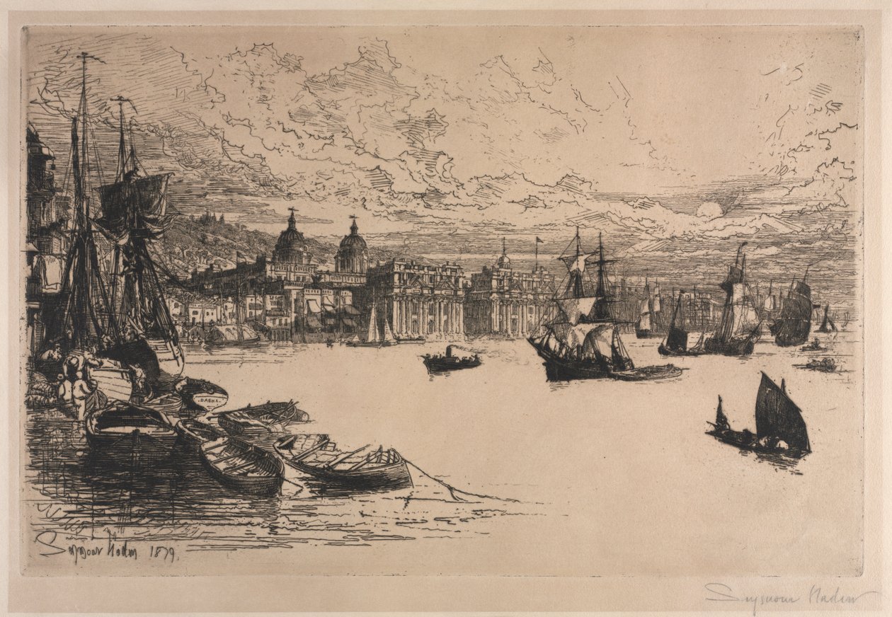 Greenwich by Francis Seymour Haden