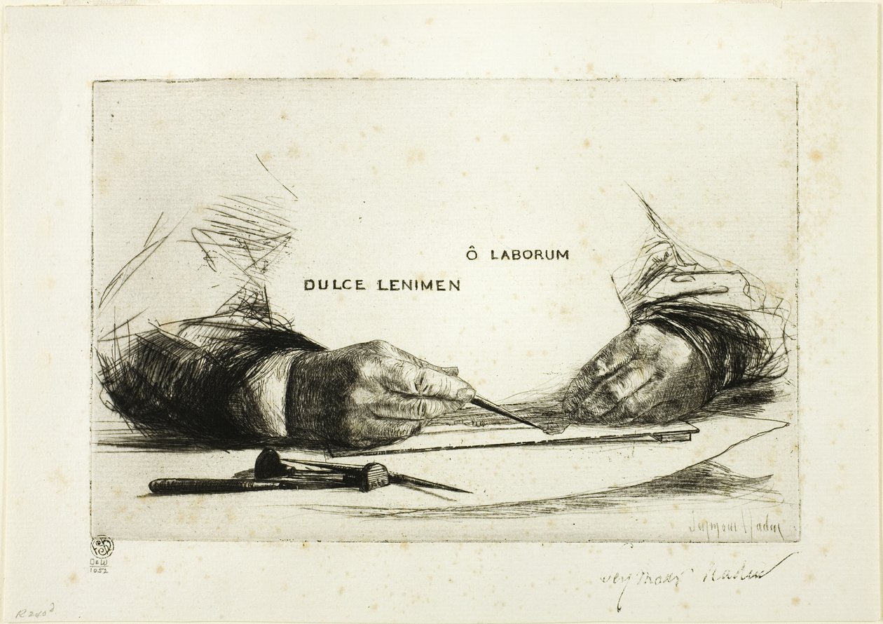 Eller Dağlama-O Snacks by Francis Seymour Haden