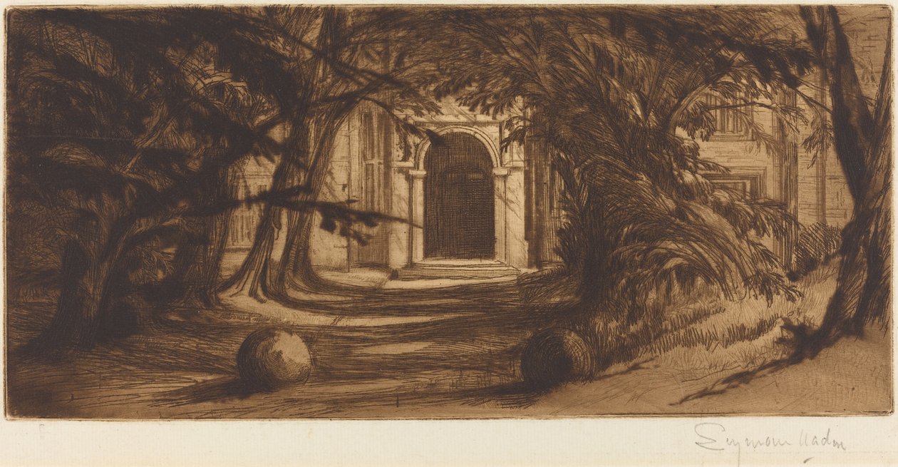 Mitton Salonu by Francis Seymour Haden