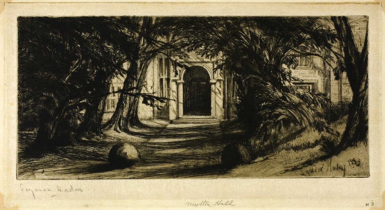 Mitton Salonu by Francis Seymour Haden