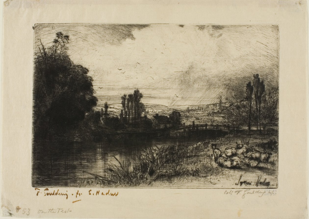 Testte by Francis Seymour Haden