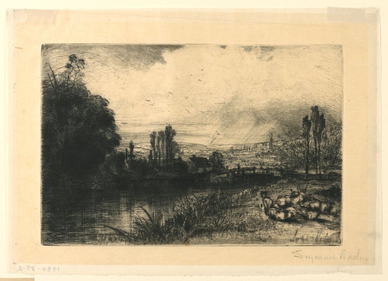 Testte by Francis Seymour Haden
