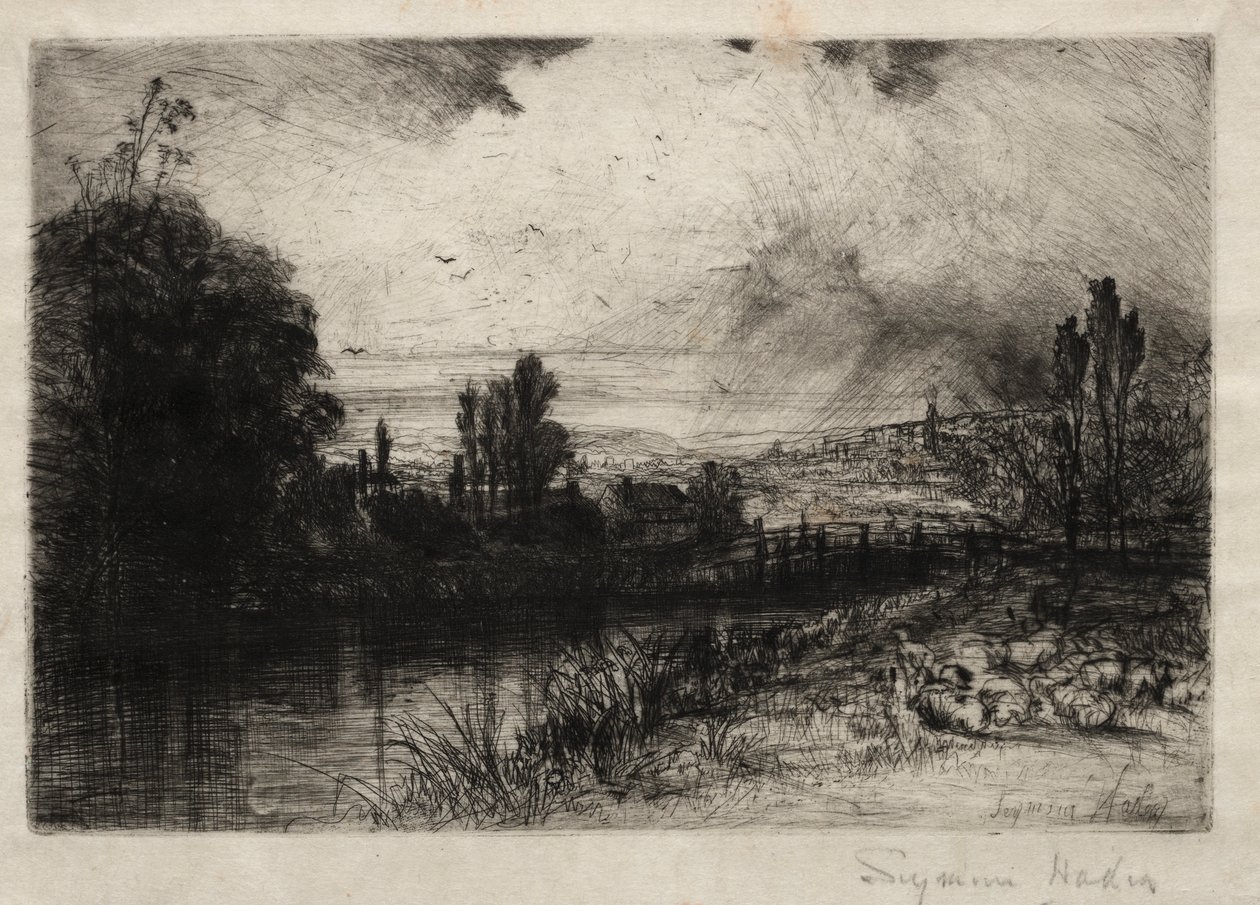 Testte, 1859. by Francis Seymour Haden