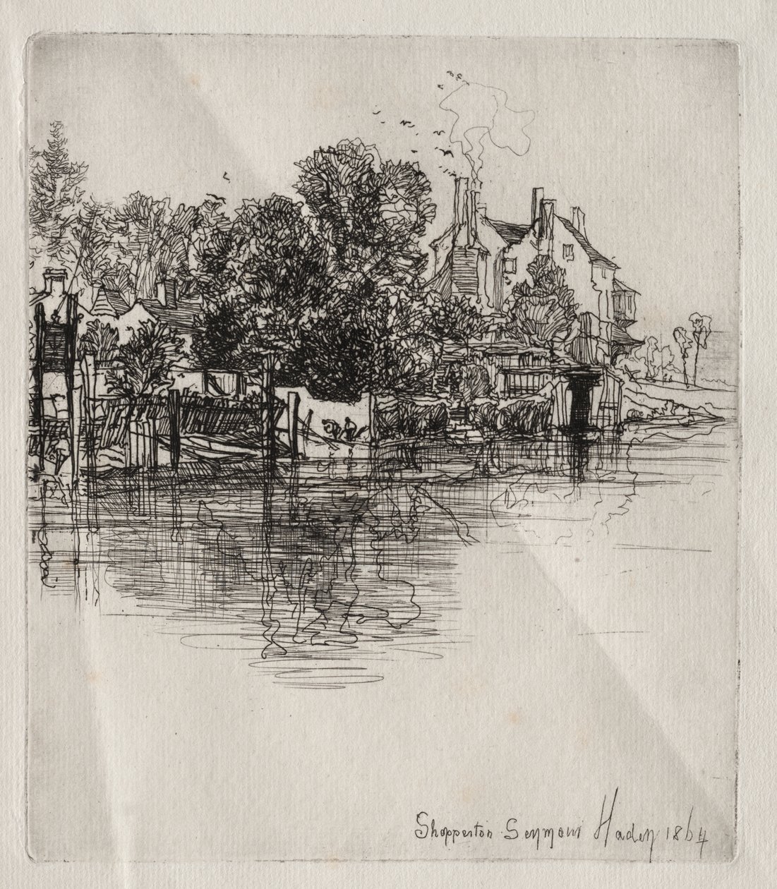 Shepperton by Francis Seymour Haden