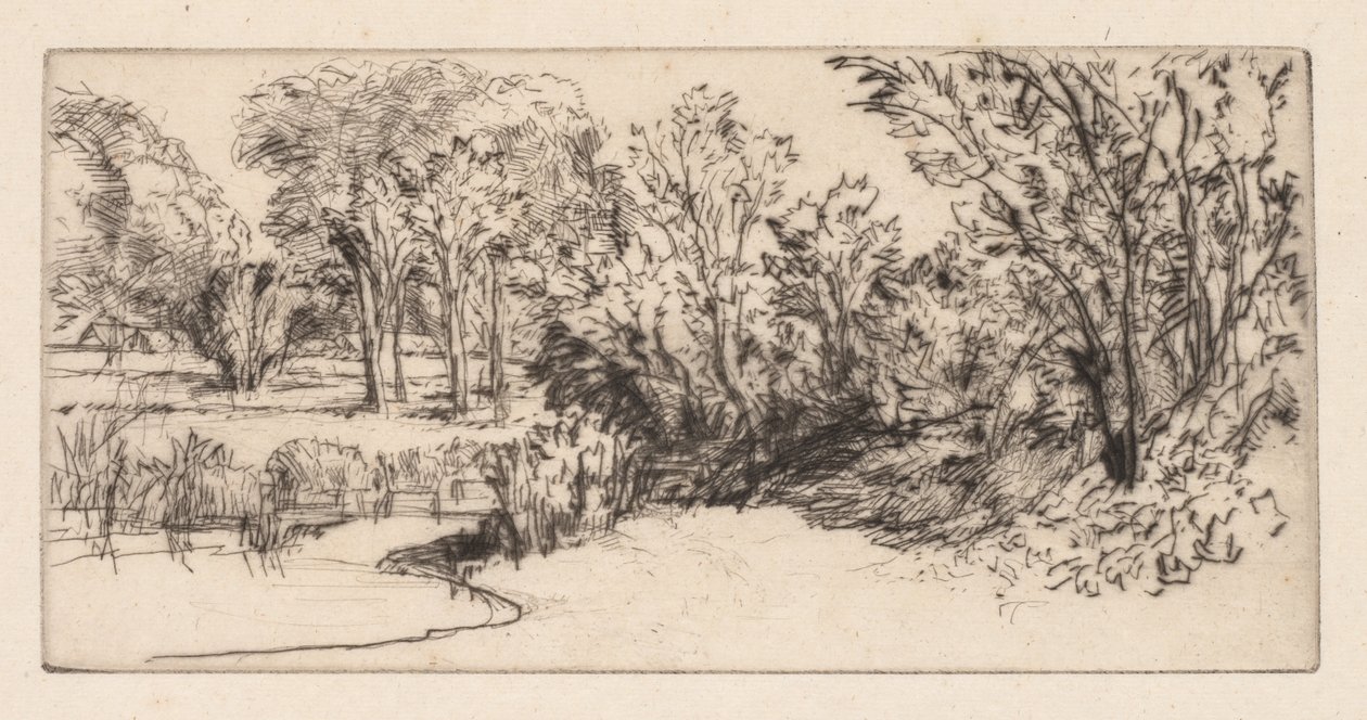 Küçük Longparish by Francis Seymour Haden
