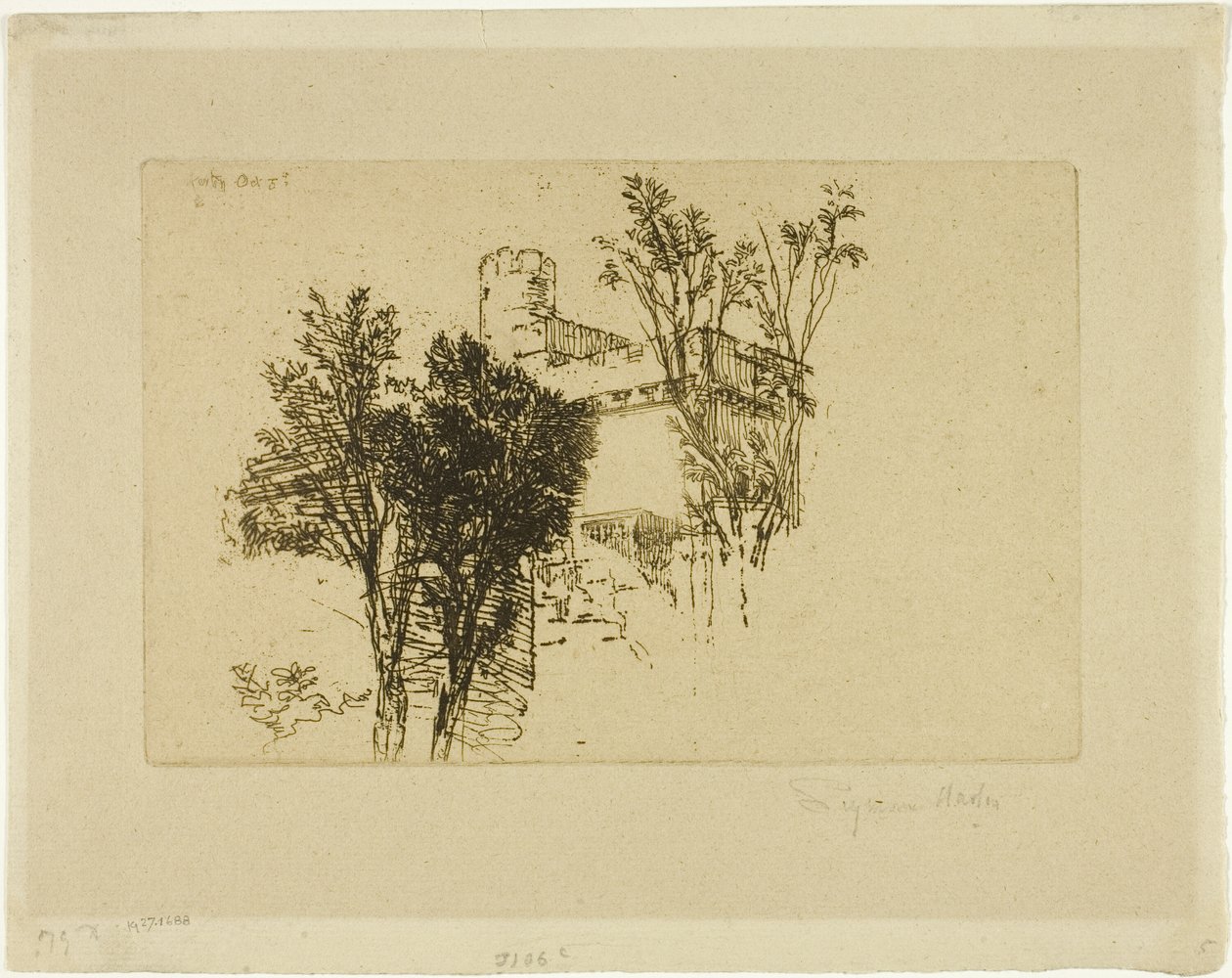 taret by Francis Seymour Haden