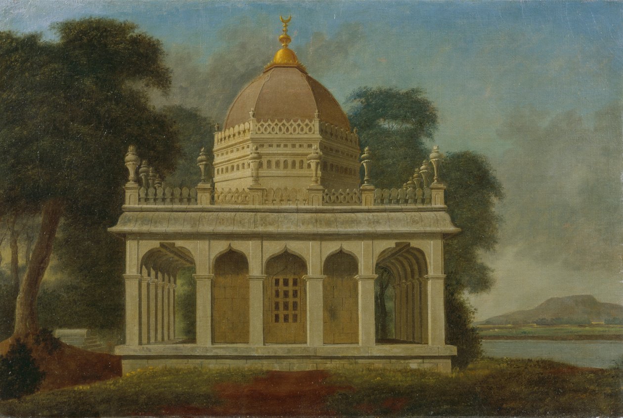 Trichinopoly yakınlarındaki Outatori'deki Mozole by Francis Swain Ward