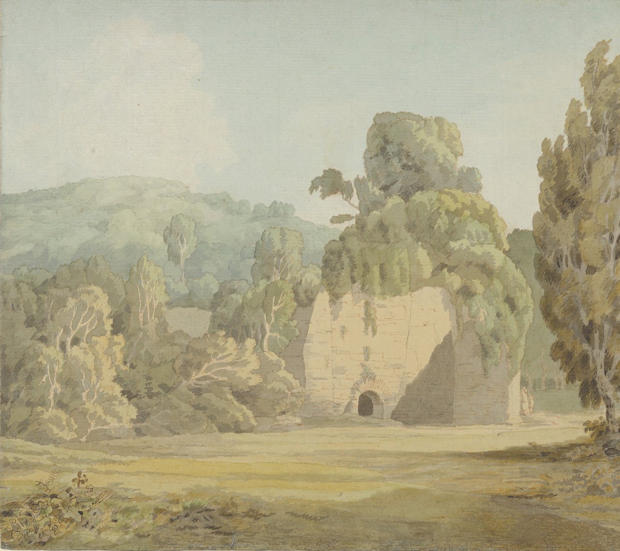 Bir Sarmaşık Örtülü Harabe, 1780