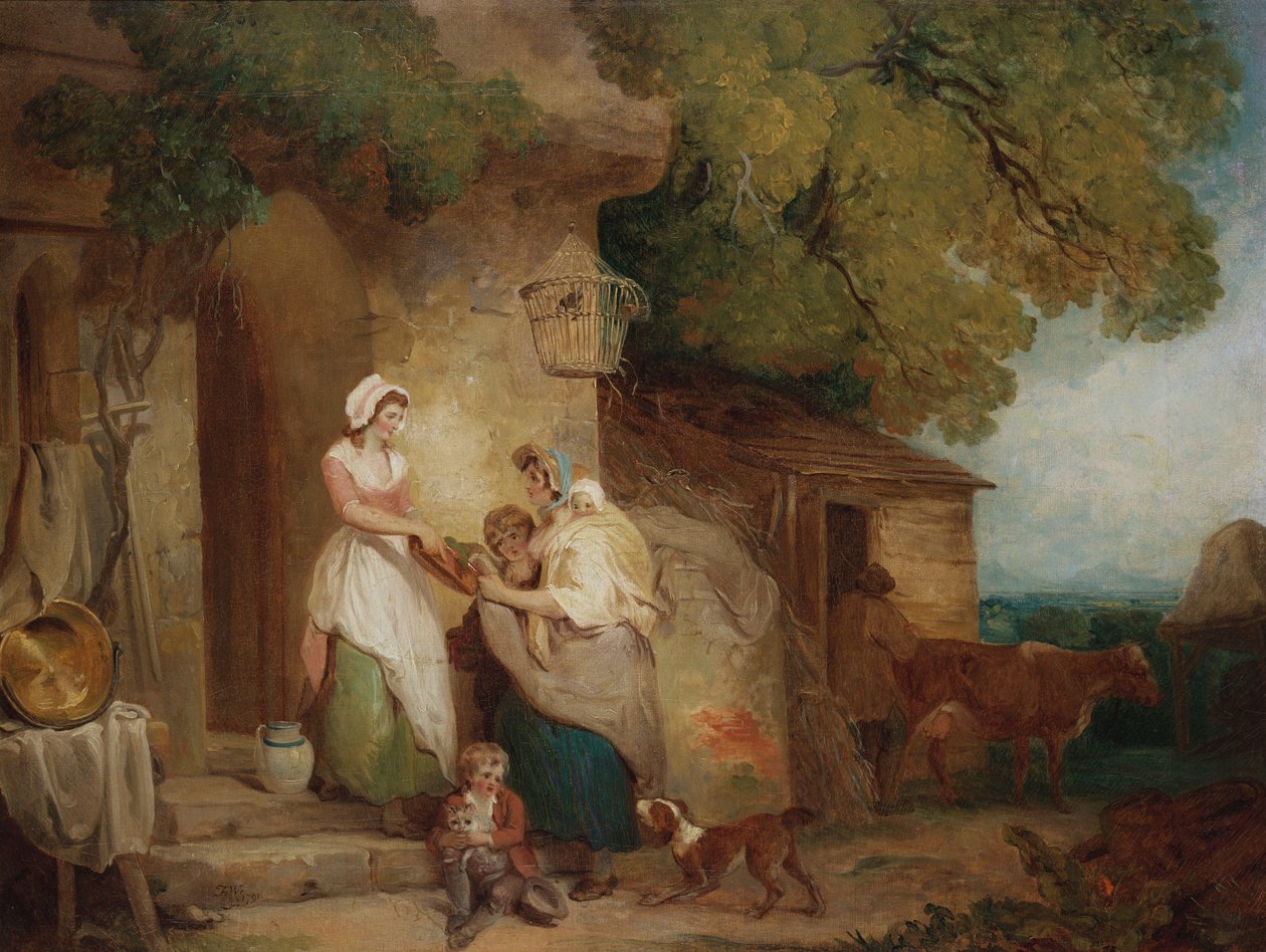 Rustik Yardımseverlik, 1791 by Francis Wheatley