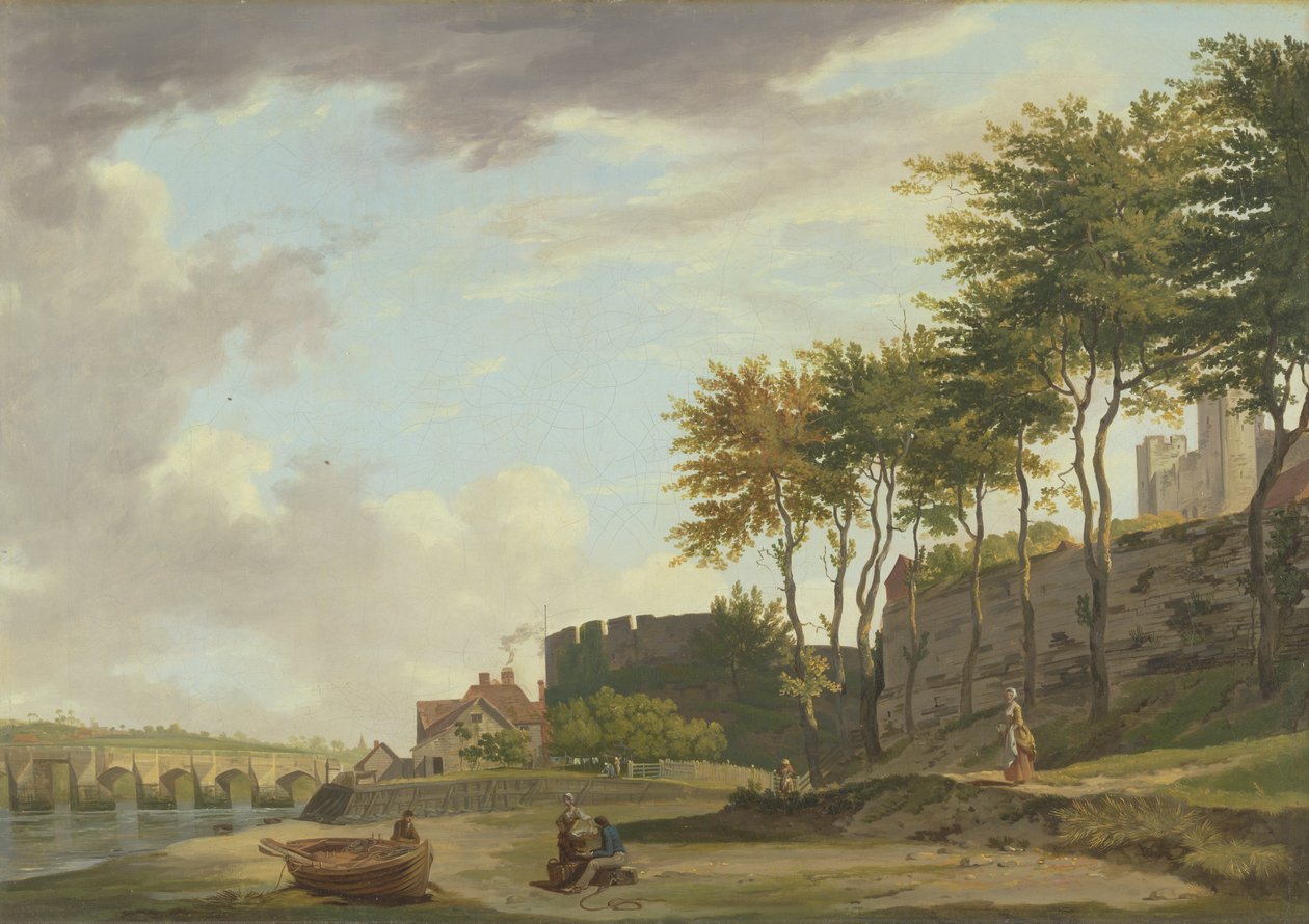 Rochester'daki Medway by Francis Wheatley