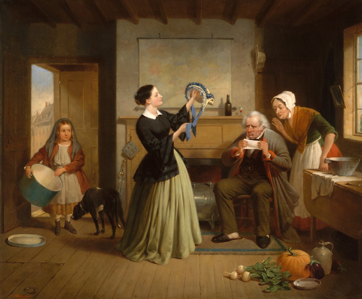 Yeni Kaput, 1858. by Francis William Edmonds