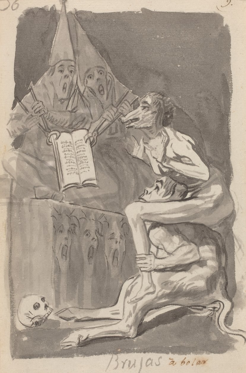 Brugge uçmak by Francisco de Goya