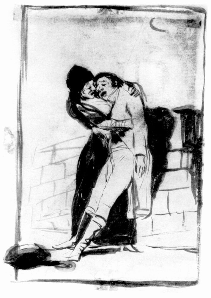 Hazırlık çizimi by Francisco de Goya