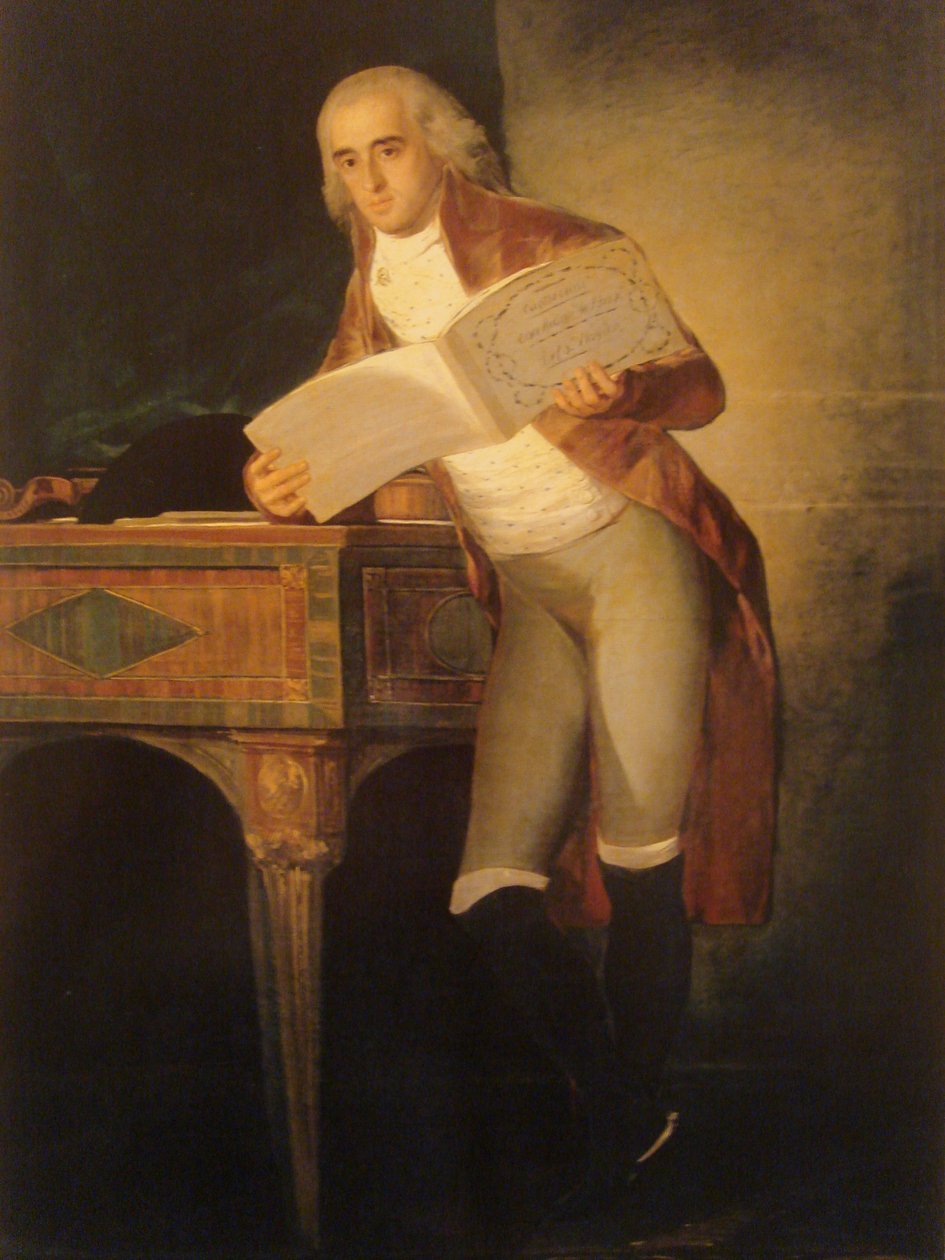 Don José Álvarez de Toledo ve Gonzaga by Francisco de Goya