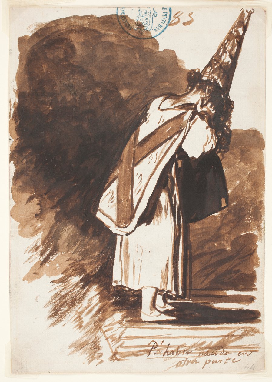 Başka bir yerde doğmak için by Francisco de Goya