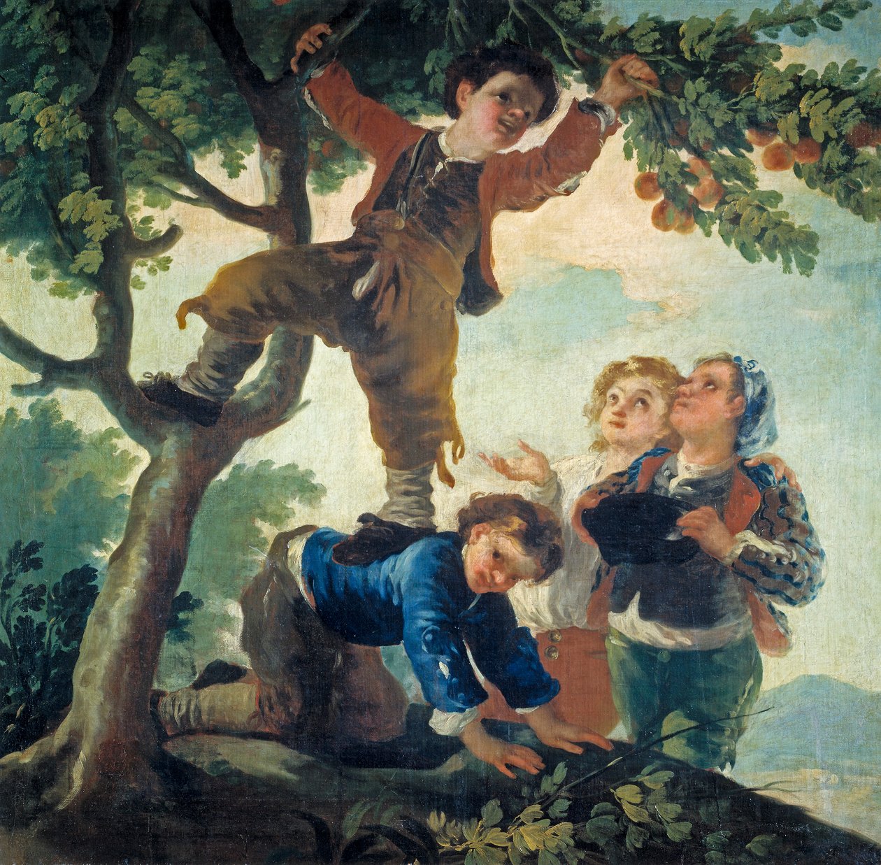 Meyve toplayan çocuklar by Francisco de Goya