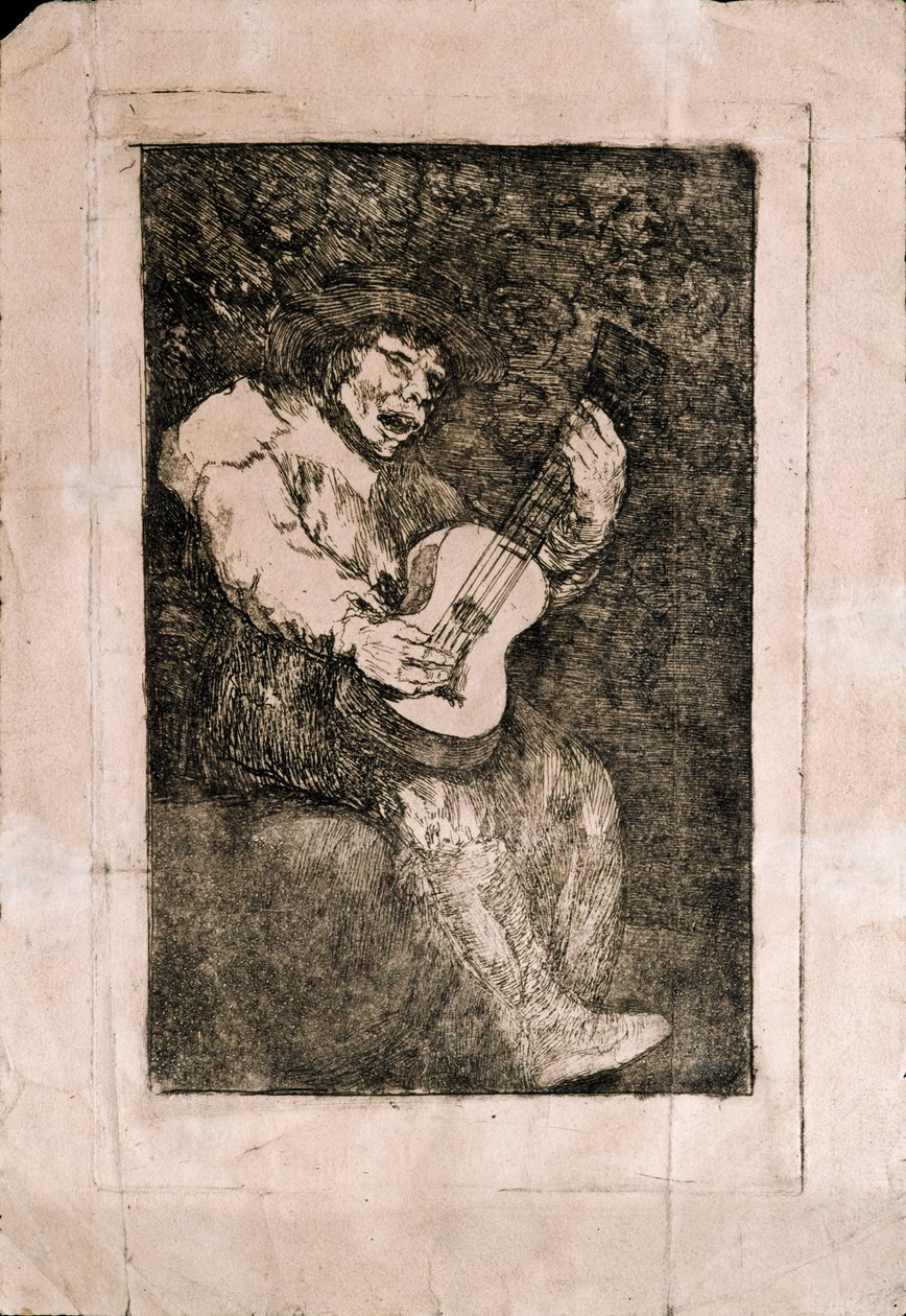 Kör Şarkıcı by Francisco de Goya
