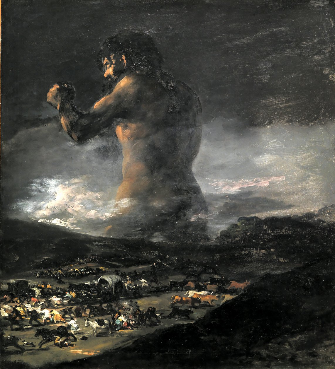 Dev Heykel by Francisco de Goya