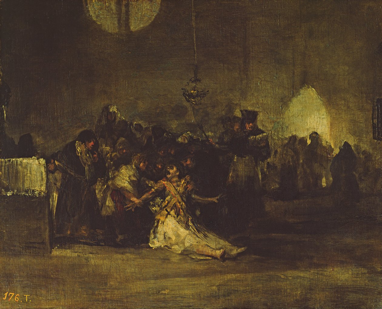 Şeytan çıkarma by Francisco de Goya