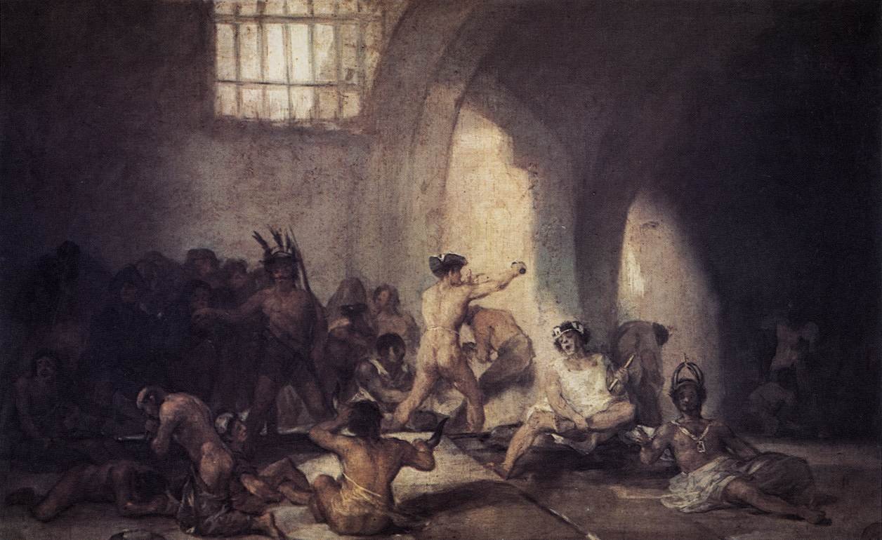 tımarhane by Francisco de Goya