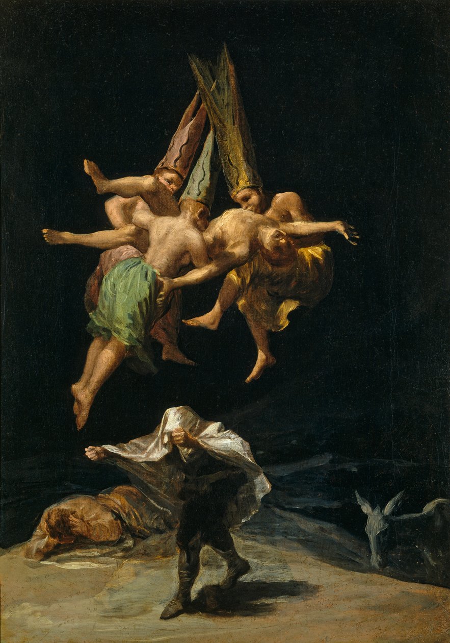 cadı uçuşu by Francisco de Goya