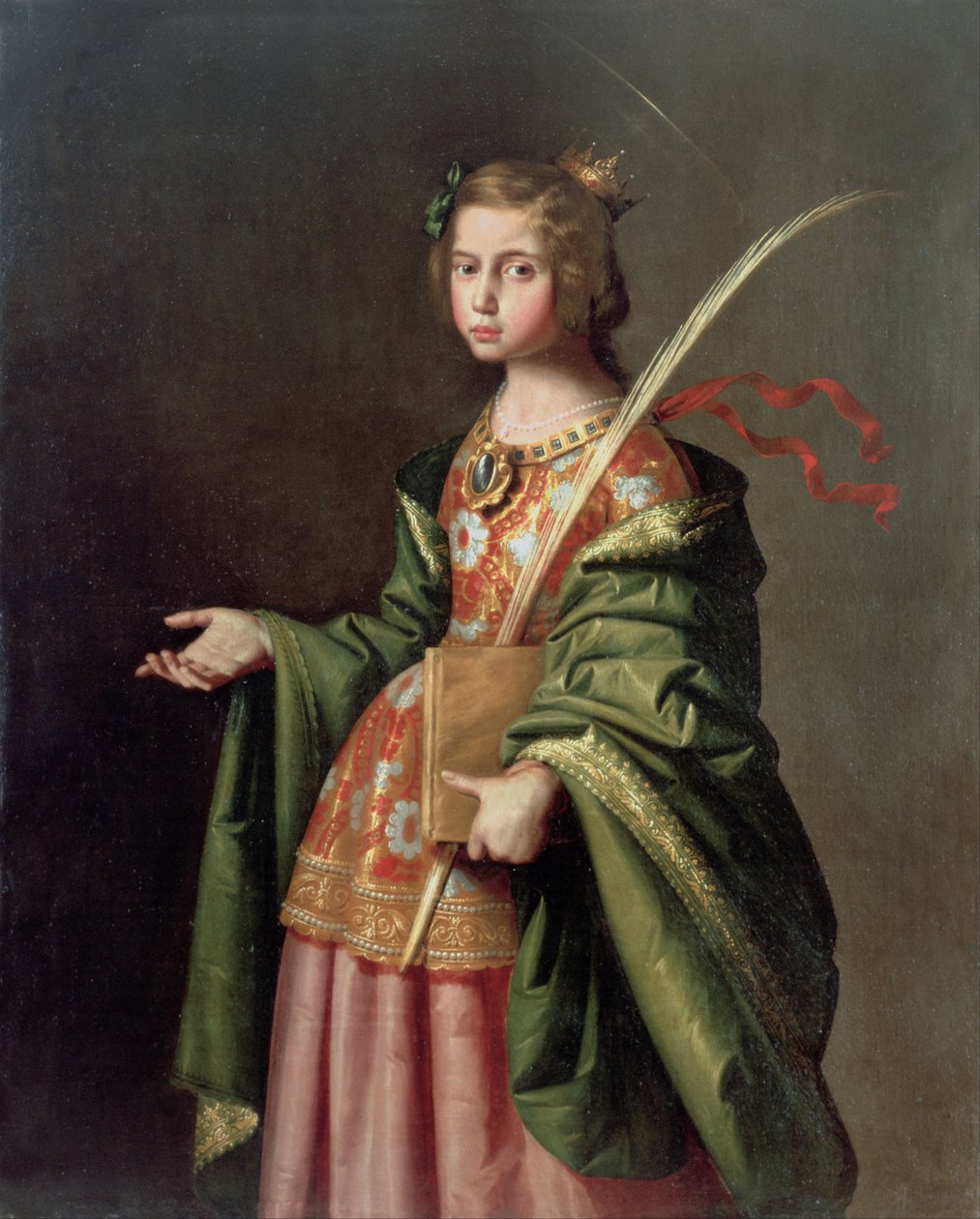Thüringen Aziz Elizabeth by Francisco de Zurbaran