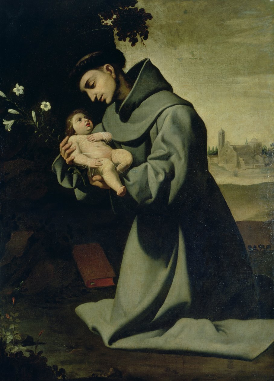 Padua Aziz Anthony by Francisco de Zurbaran