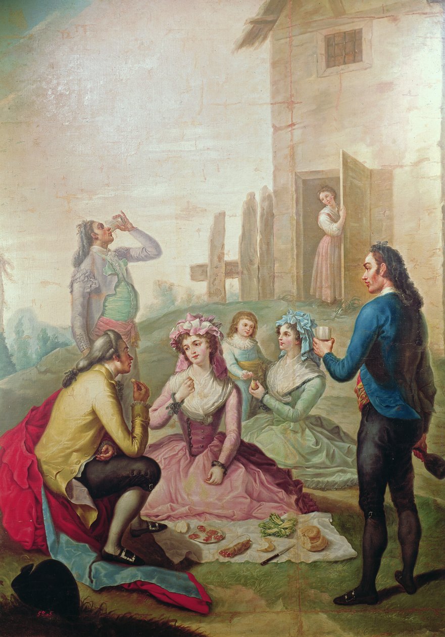 Ülke Pikniği by Francisco Bayeu y Subias