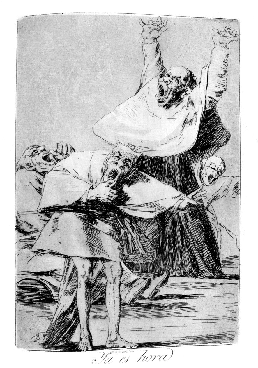 zaman geldi, 1799 by Francisco de Goya