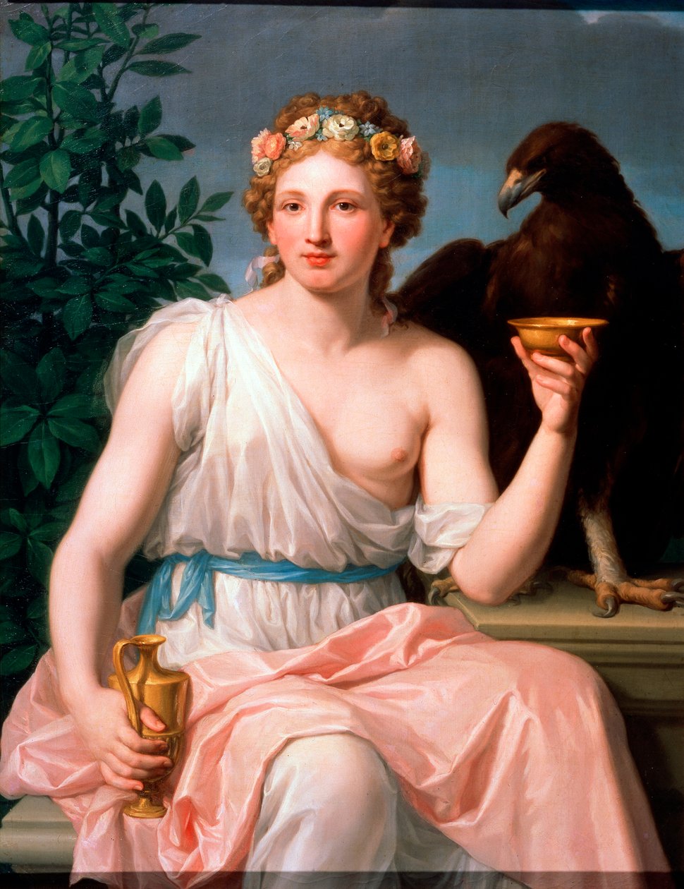 Hebe, 1784. by Francisco Javier Ramos y Albertos